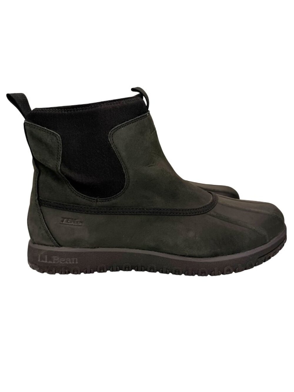 L.L Bean Black Tek 2.5 Primaloft Waterproof Chelsea Winter Boots Men's size 11